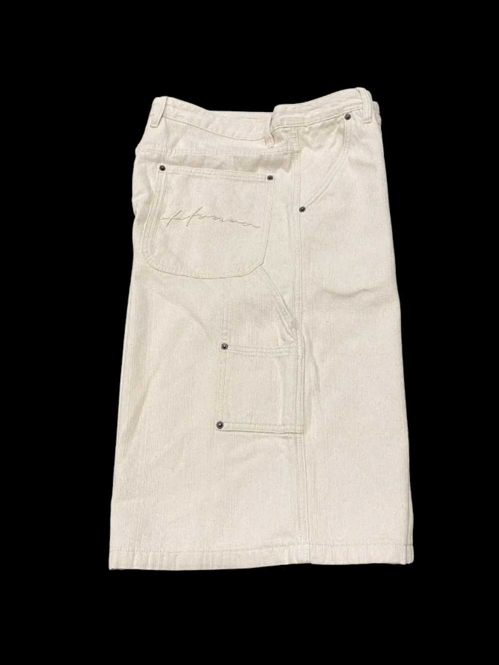 🆕 Honor The Gift Gears Carpenter shorts heavyweight workwear Cream jorts 36